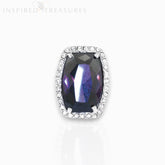 Violet Crystal - Ring